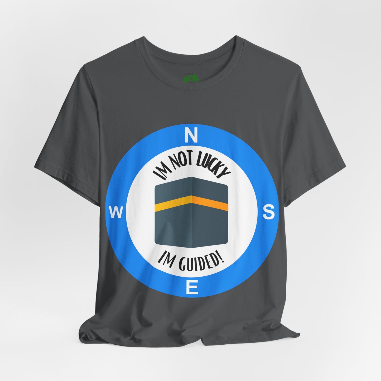Guided Journey Unisex Jersey Tee - Inspirational Compass Design