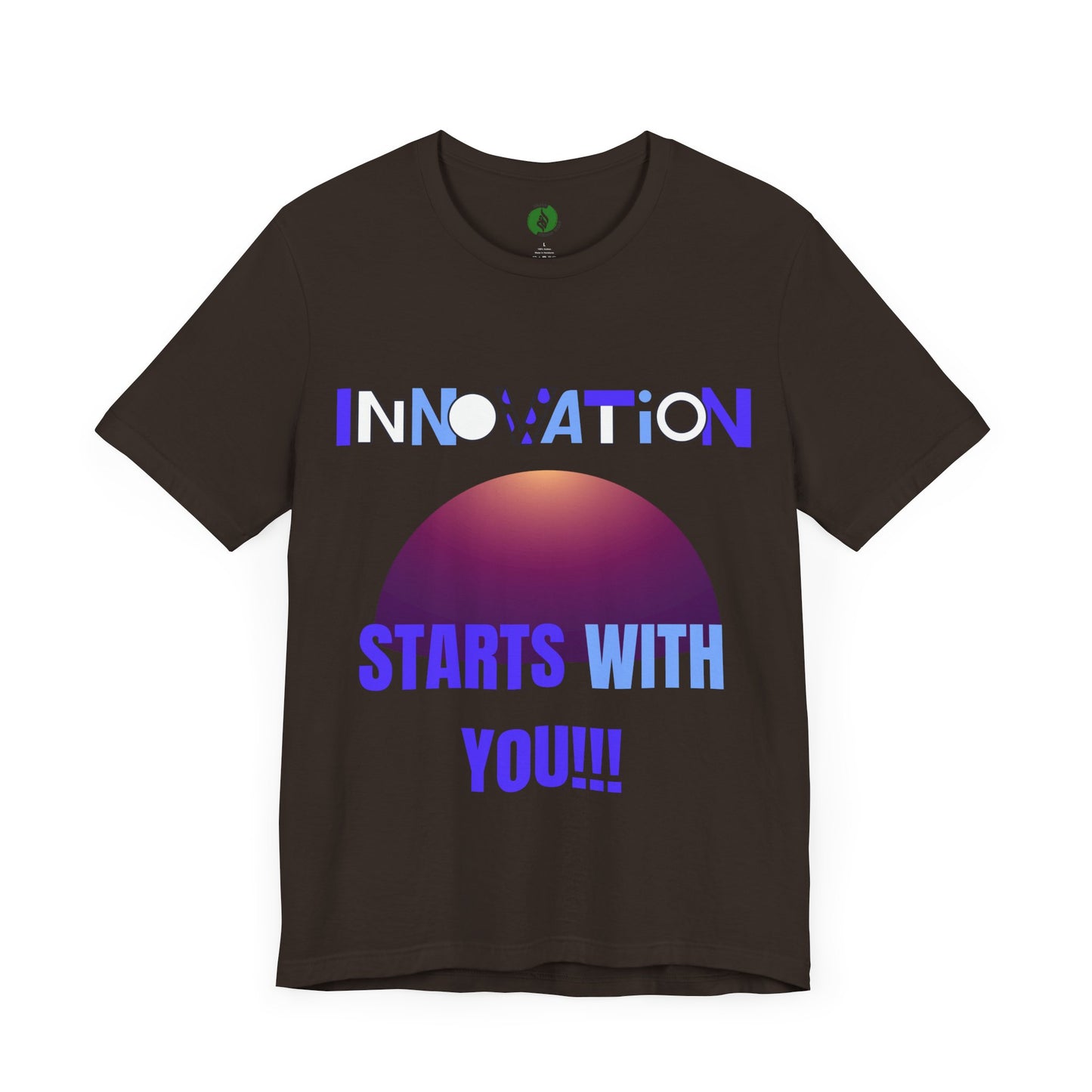 Inspirational Innovation Tee for Creative Minds Gym Clothing T Shirt