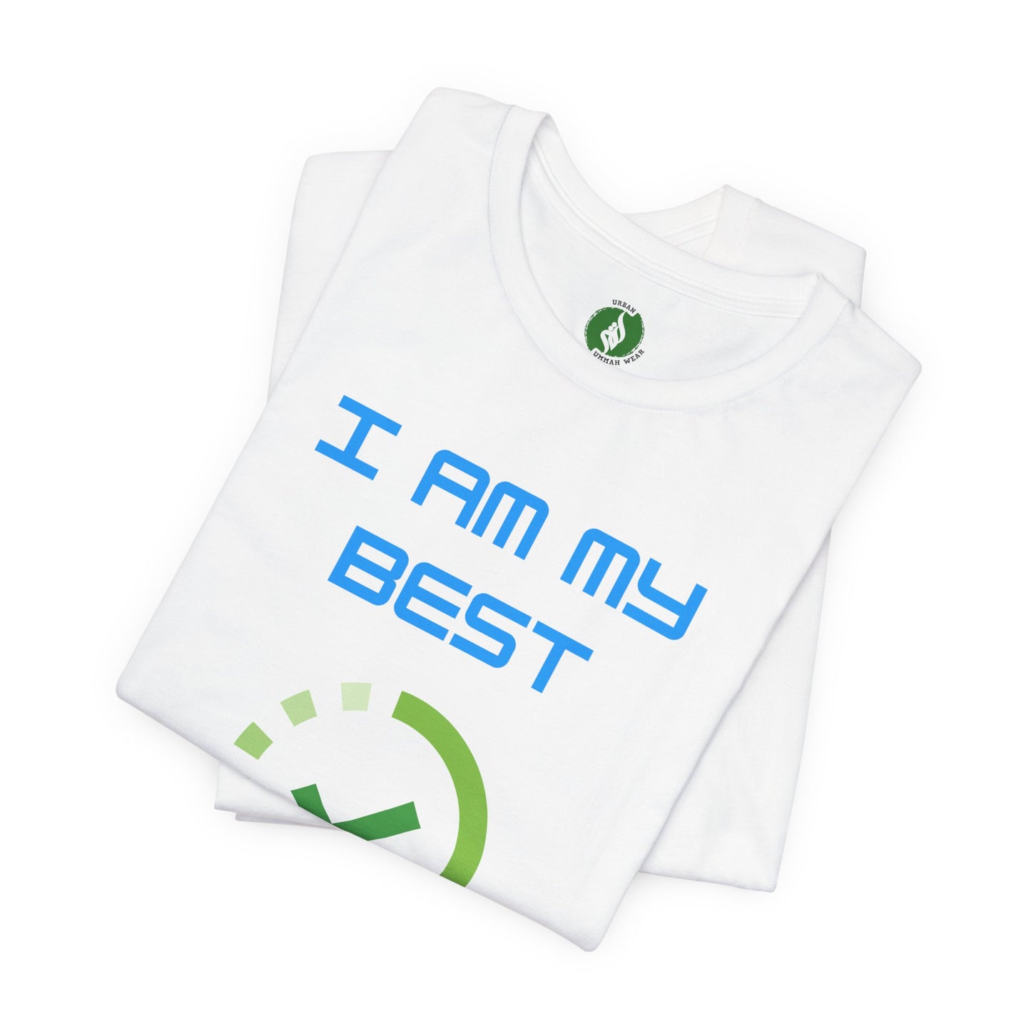 Motivational Unisex Jersey Tee - "I Am My Best" Upgrade Design