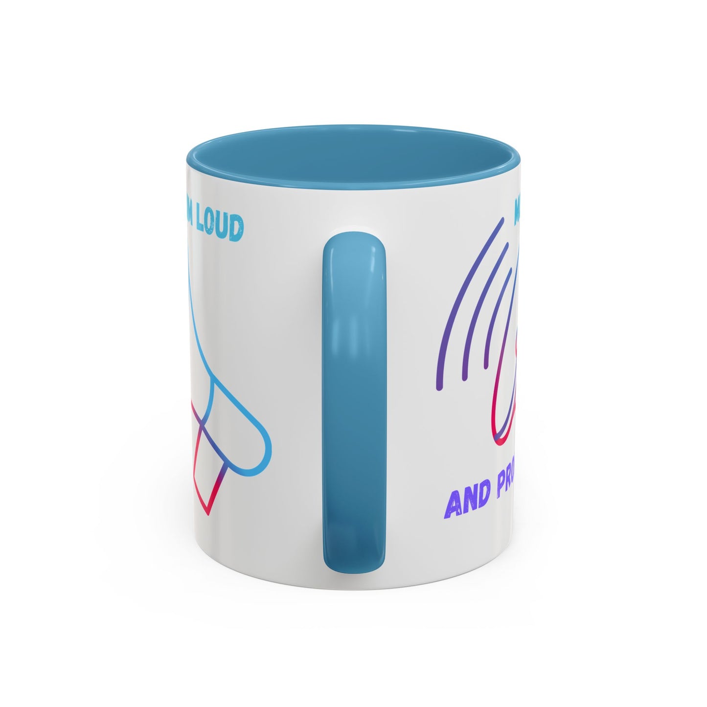 Muslim Loud and Proud Coffee Mug - Accent 11oz & 15oz Islamic Accessories Mug