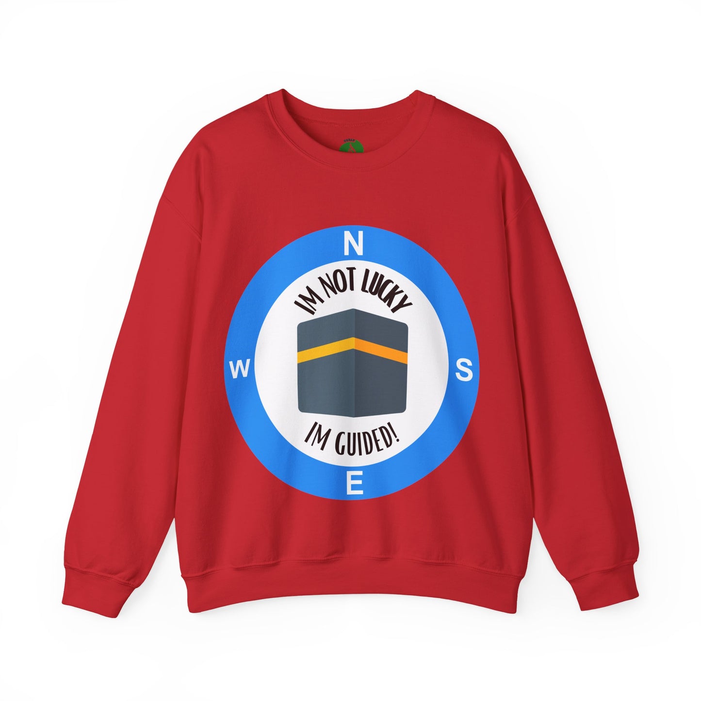 I'm Not Lucky, I'm Guided! Unisex Crewneck Sweatshirt
