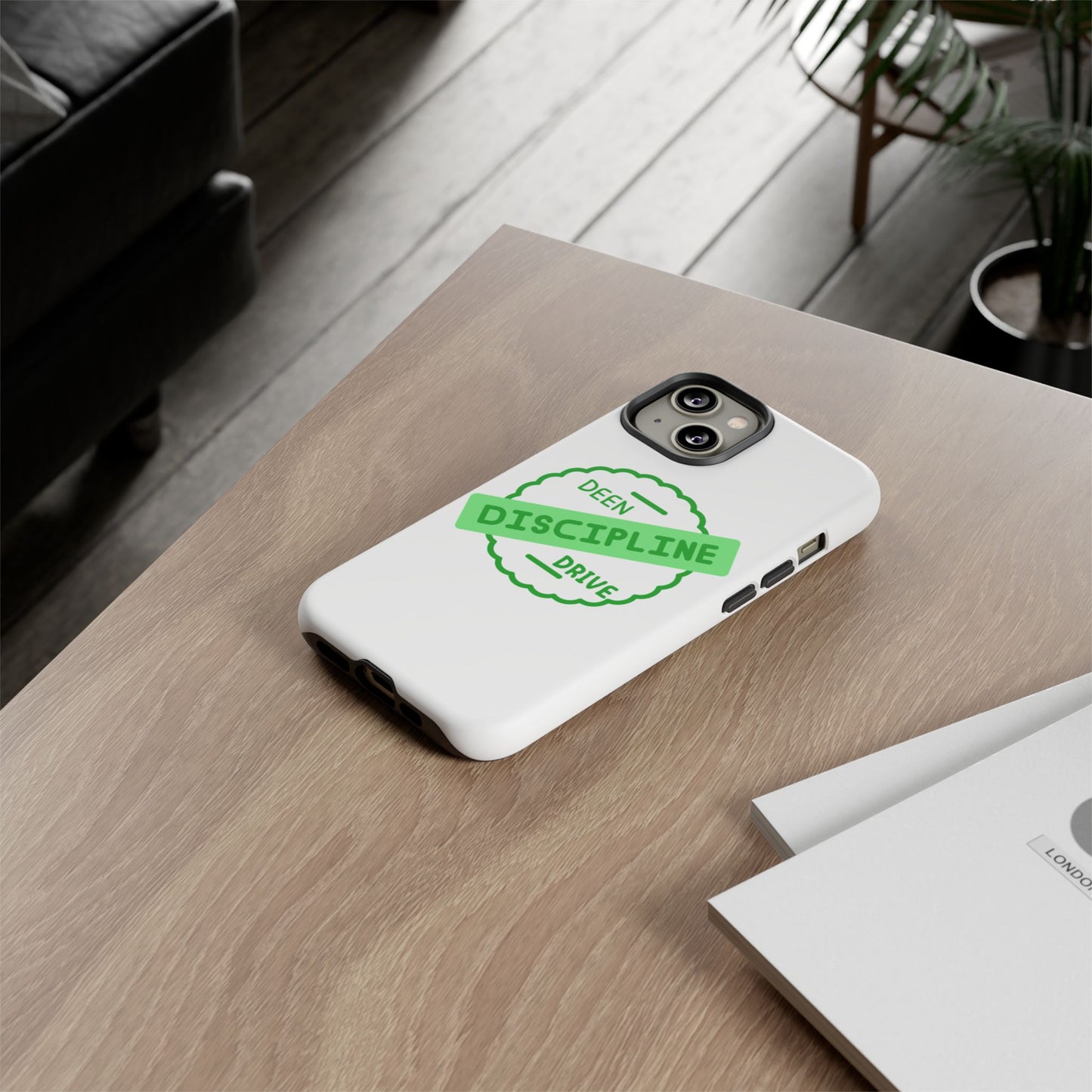 Motivational Phone Case - 'Discipline' Design Muslim Youth Accessories