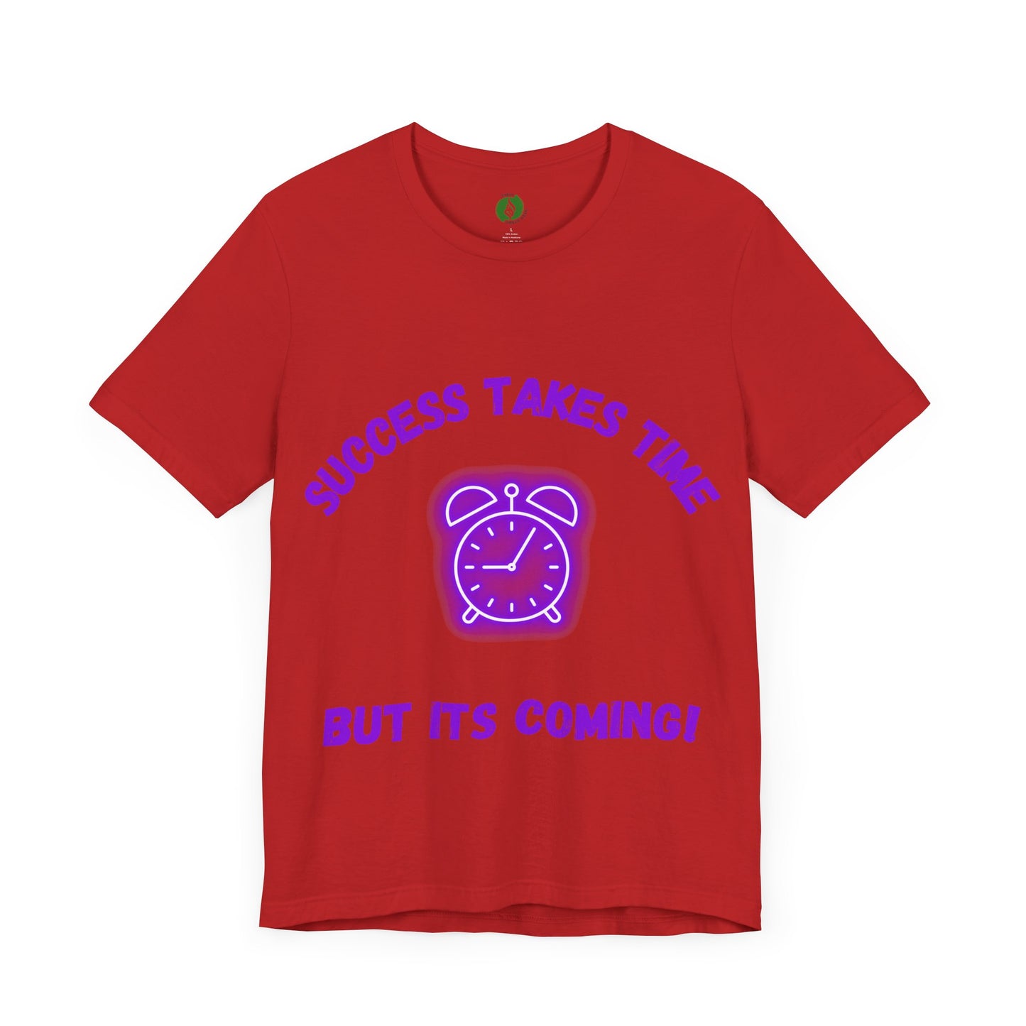 Success Takes Time Tee - Motivational Clothing Unisex Short Sleeve T-Shirt