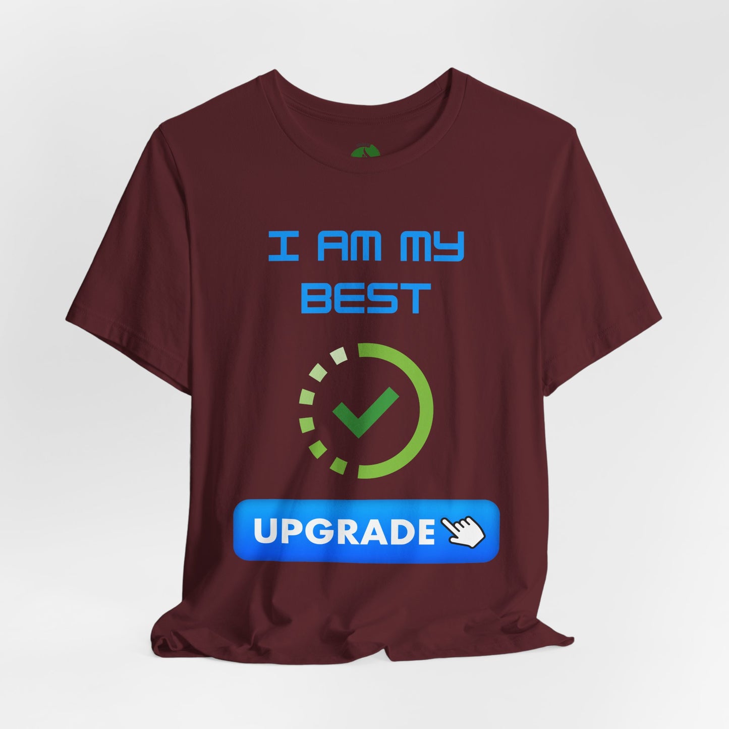 Motivational Unisex Jersey Tee - "I Am My Best" Upgrade Design