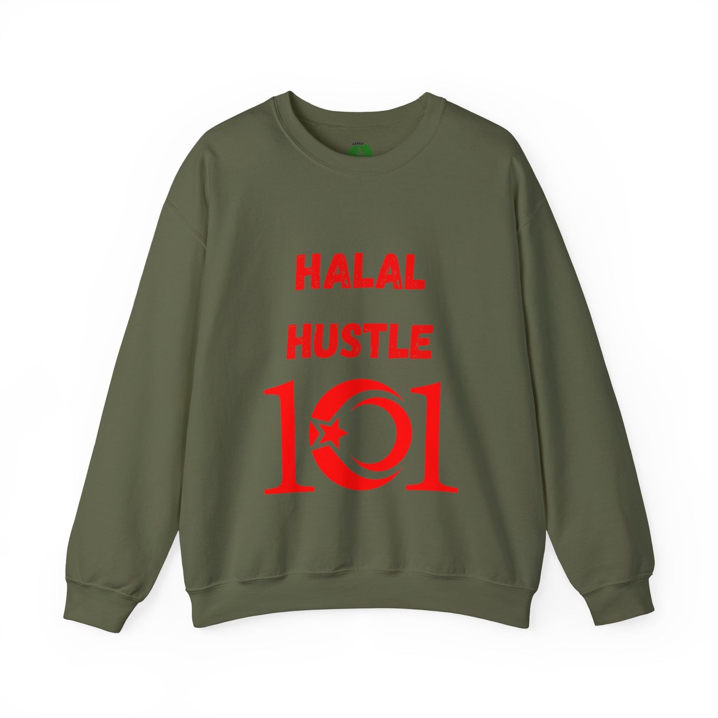 Halal Hustle 101 Unisex Crewneck Sweatshirt