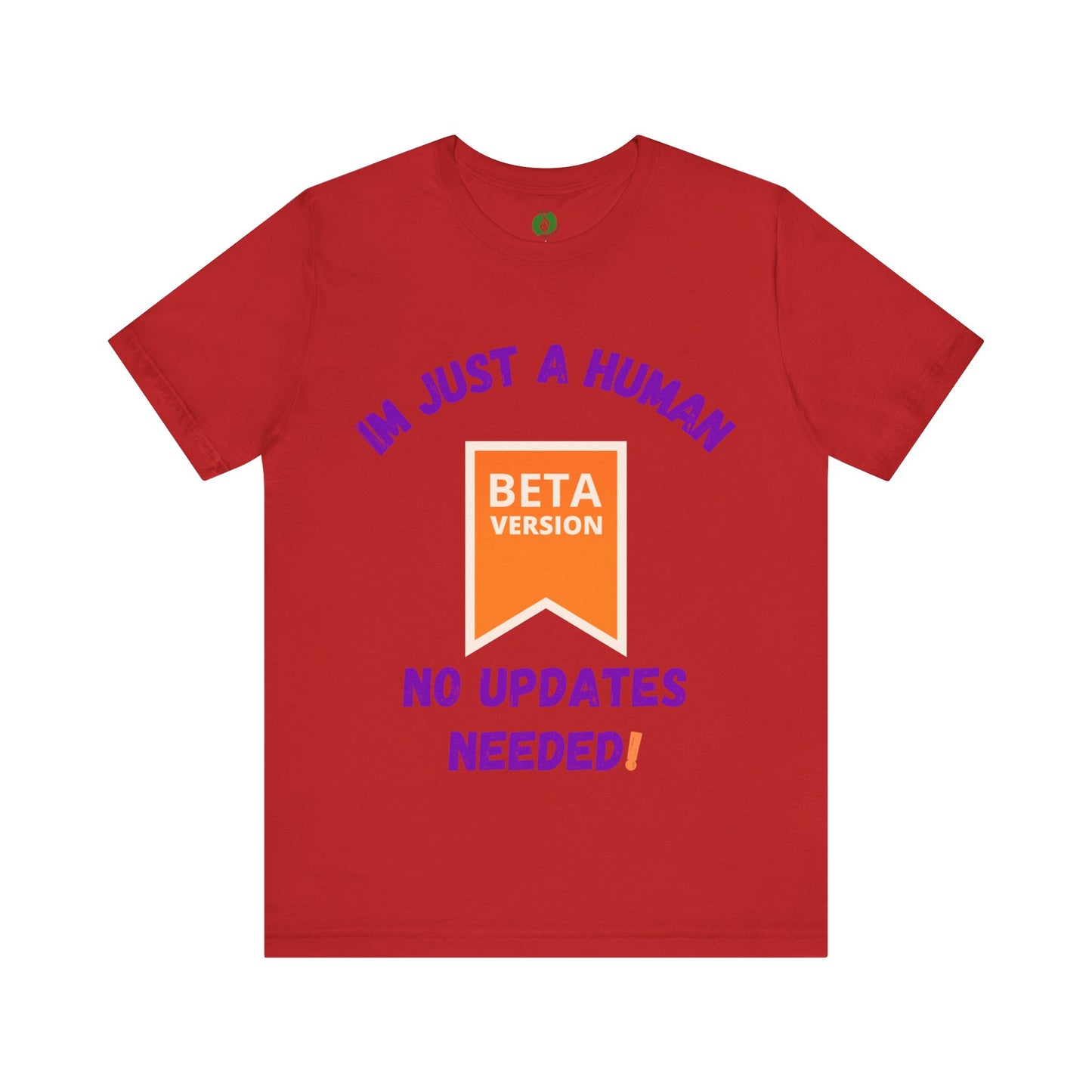 Humorous Beta Version T-Shirt for Casual Wear Humour Clothing T Shirt