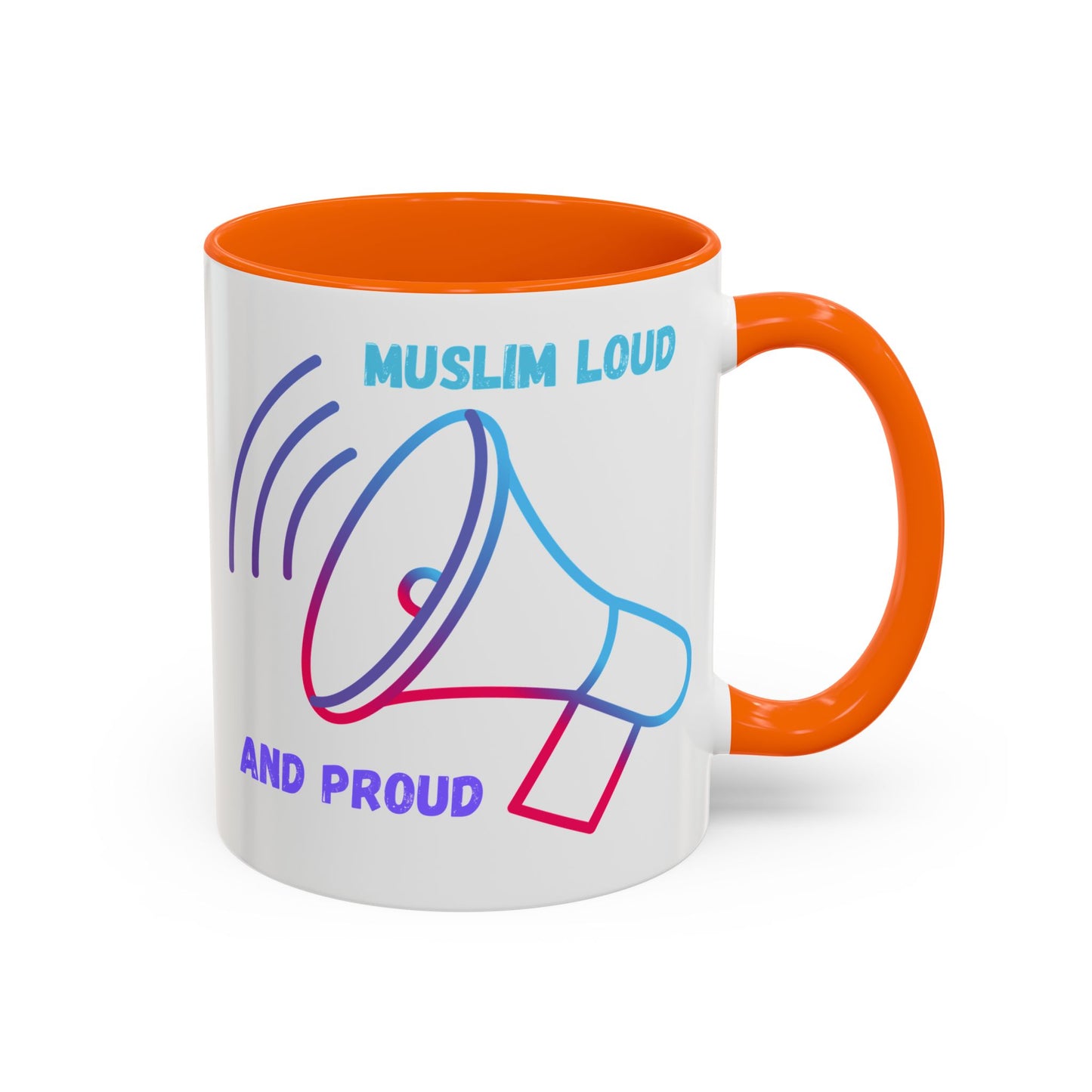 Muslim Loud and Proud Coffee Mug - Accent 11oz & 15oz Islamic Accessories Mug