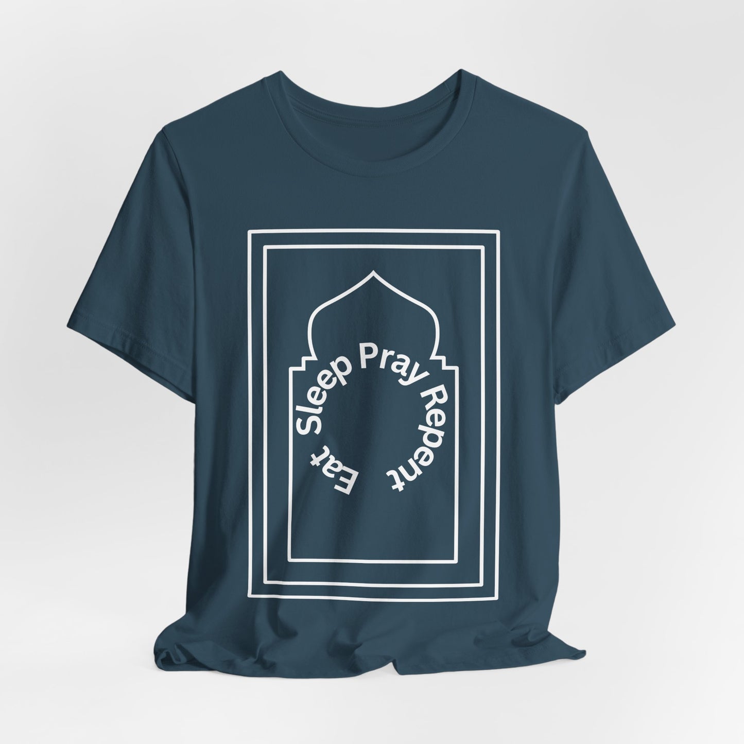 Inspirational Unisex Tee - 'Sleep Pray Repeat'