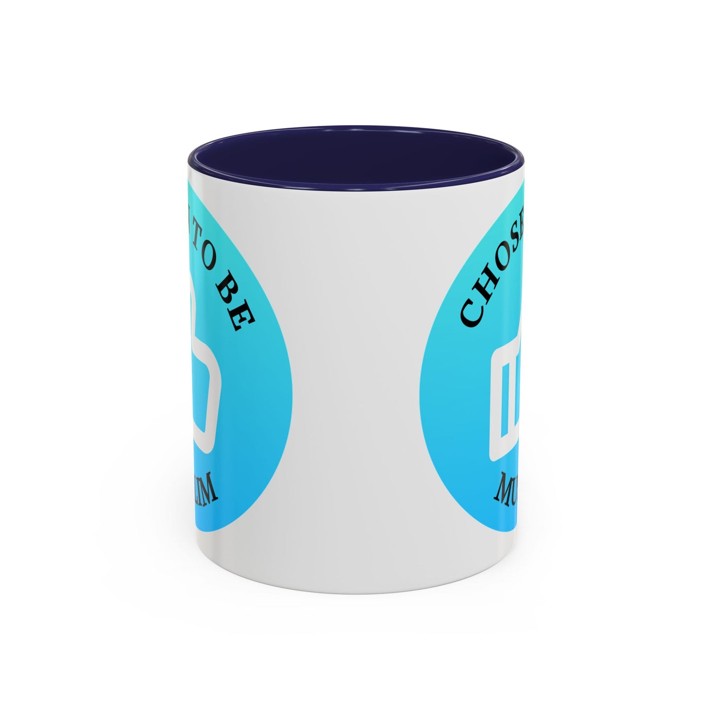 Inspirational Muslim Coffee Mug - 'Chosen to Be Muslim' - 11oz & 15oz Accent Cups Islamic Accessories Mug