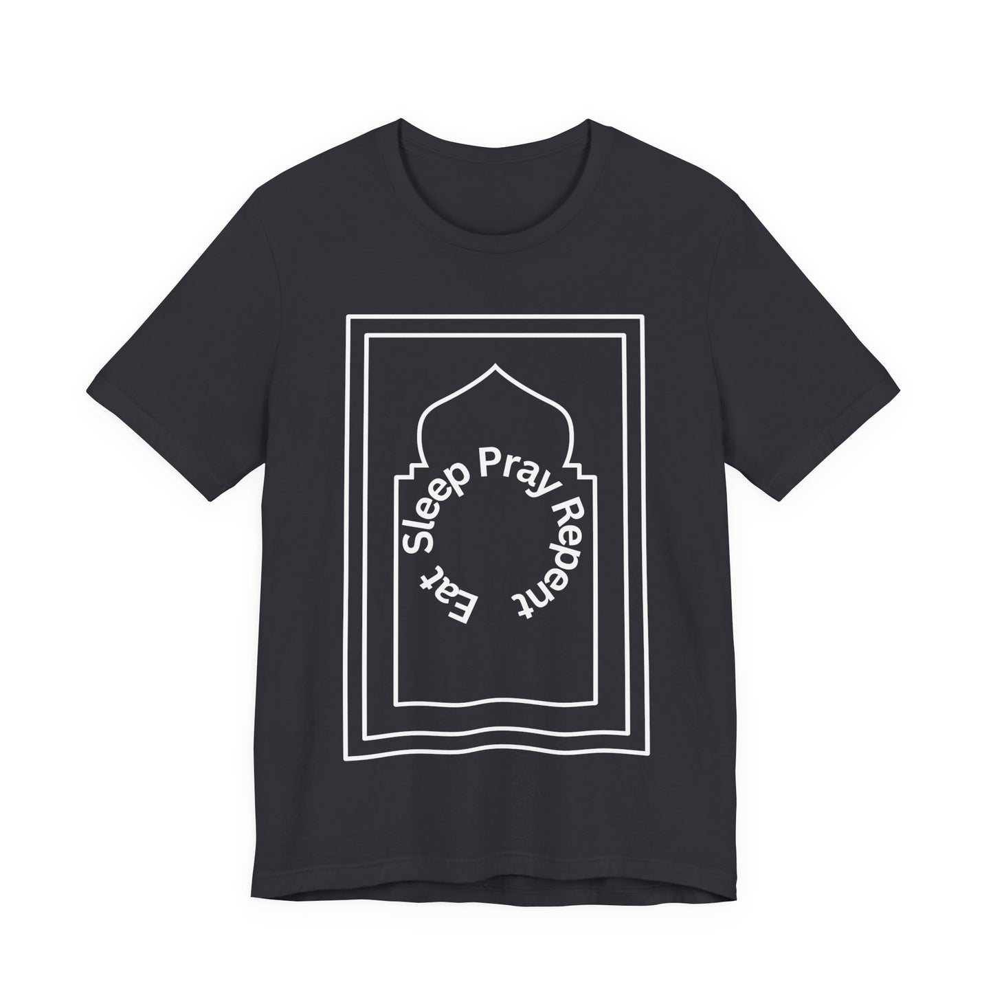 Inspirational Unisex Tee - 'Sleep Pray Repeat'