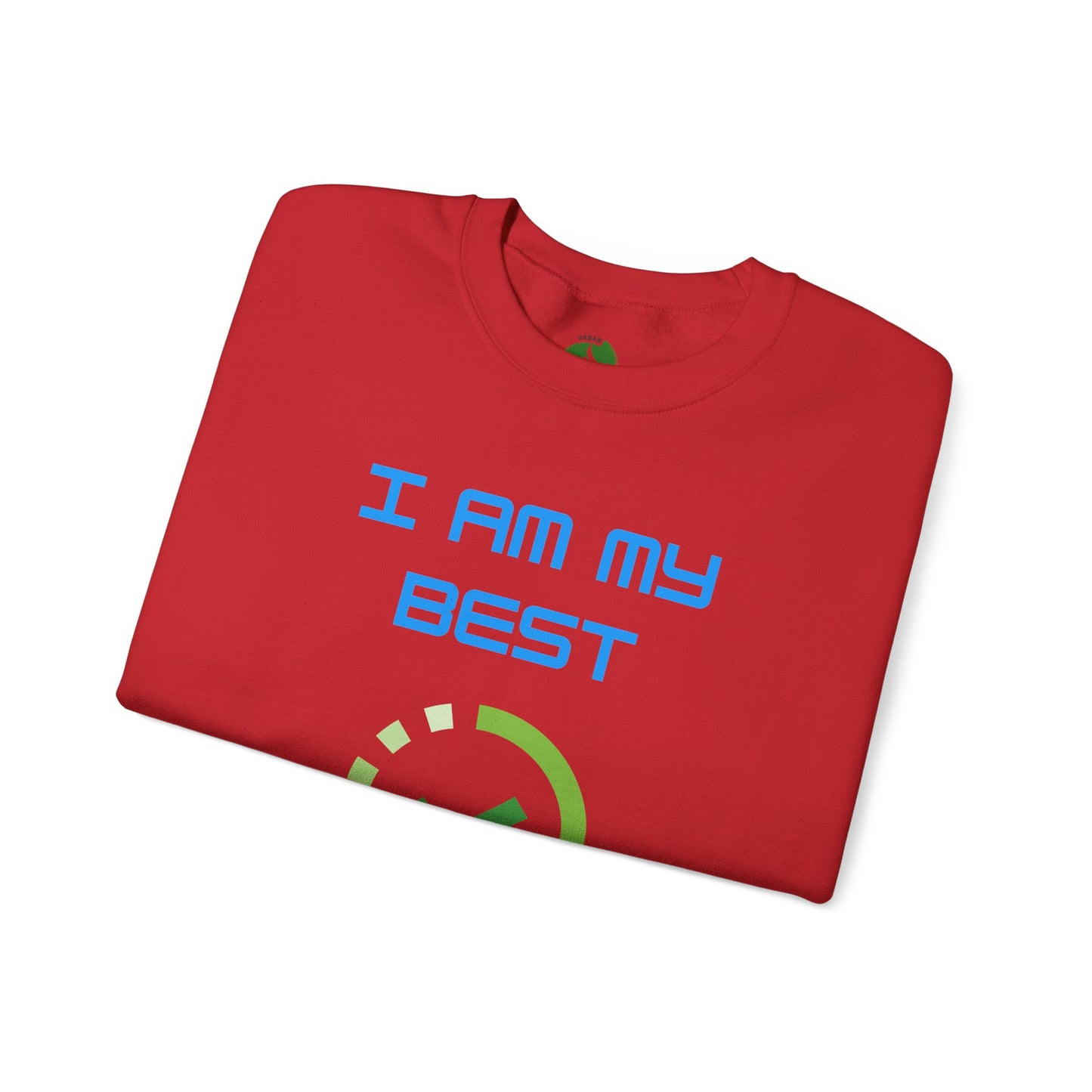 I Am My Best Upgrade Crewneck Sweatshirt | Unisex Heavy Blend™ Funny Humour Sweat Shirt
