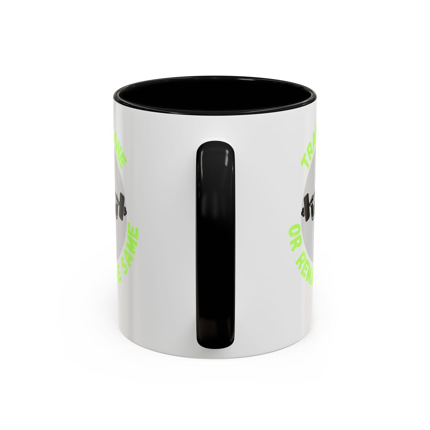 Motivational Fitness Coffee Mug - "Train Insane or Remain the Same" - Perfect Gift for Gym Enthusiasts Humour Joke Gym Mug