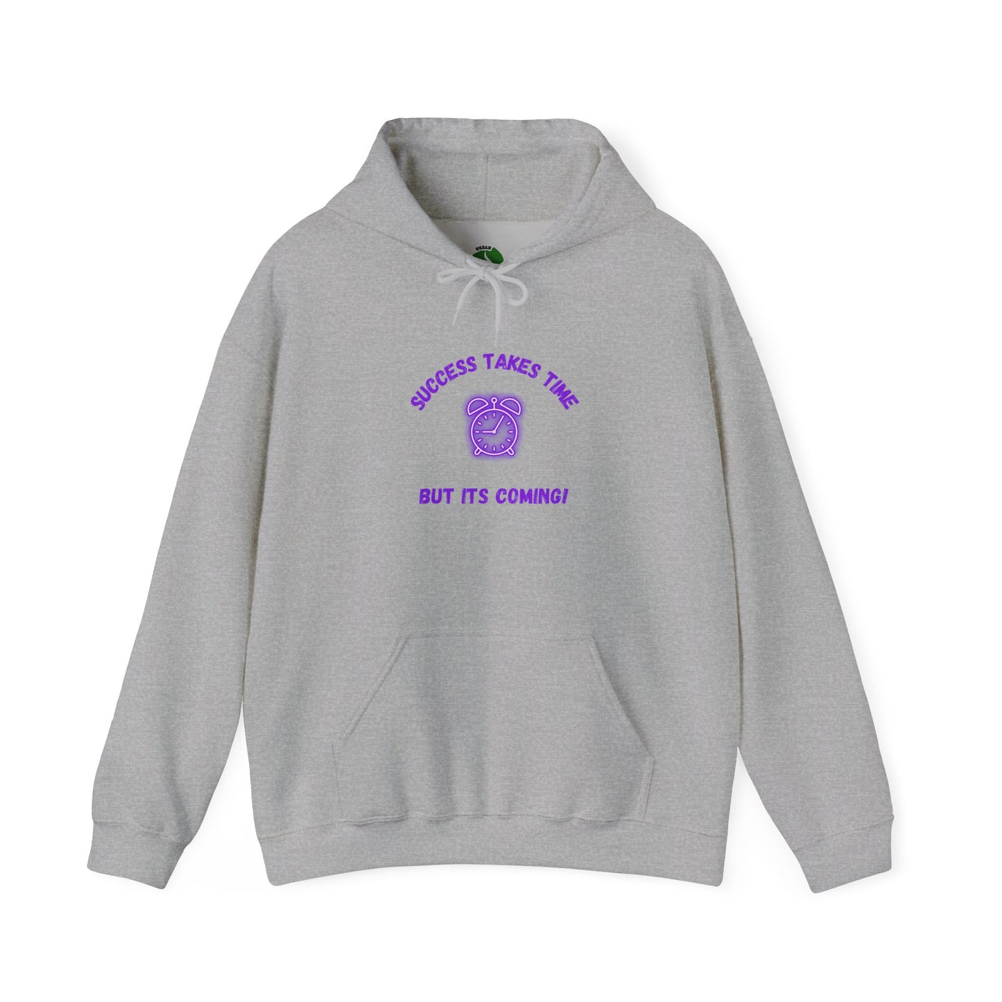 Success Takes Time Hoodie - Motivational Unisex Heavy Blend™ Sweatshirt