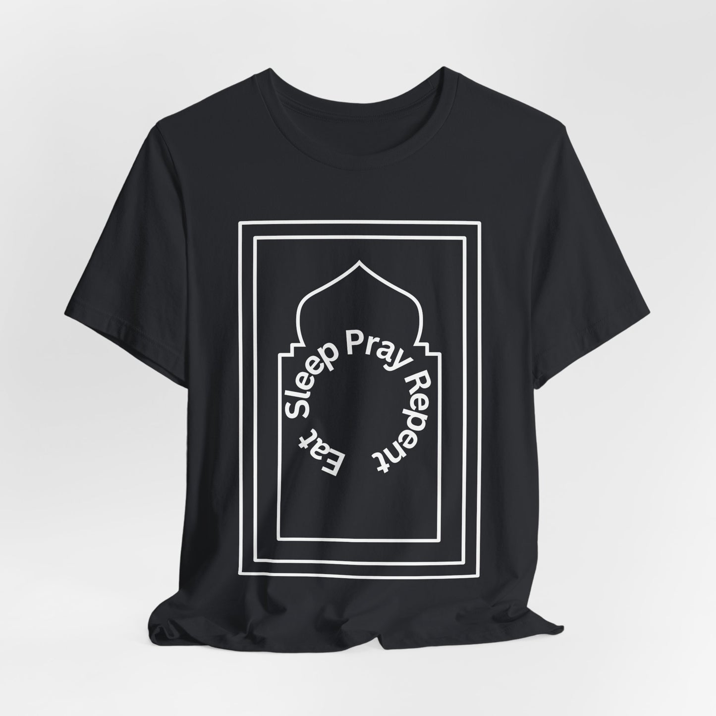 Inspirational Unisex Tee - 'Sleep Pray Repeat'