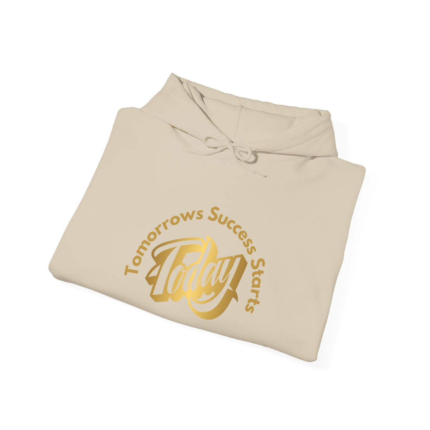 Inspirational Hoodie - "Tomorrow's Success Starts Today" Gym Motivation Hoodie