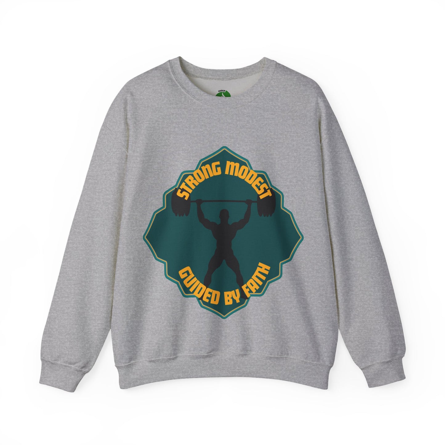 Muslim Streetwear Crewneck Sweatshirt — Urban Islamic Graphic Sweatshirt