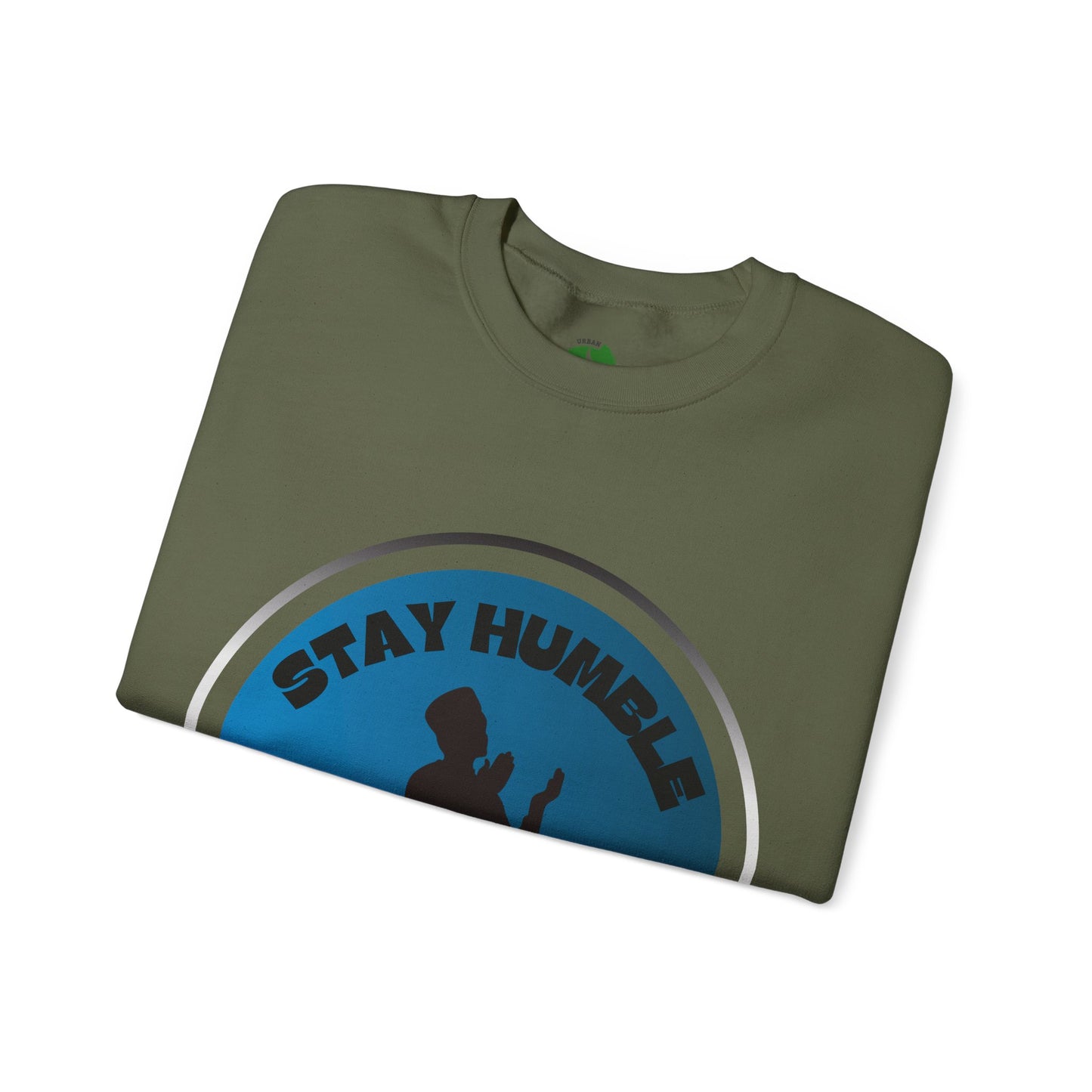 Stay Humble Be Kind Crewneck Sweatshirt - Unisex Inspirational Apparel Muslim Street Clothing