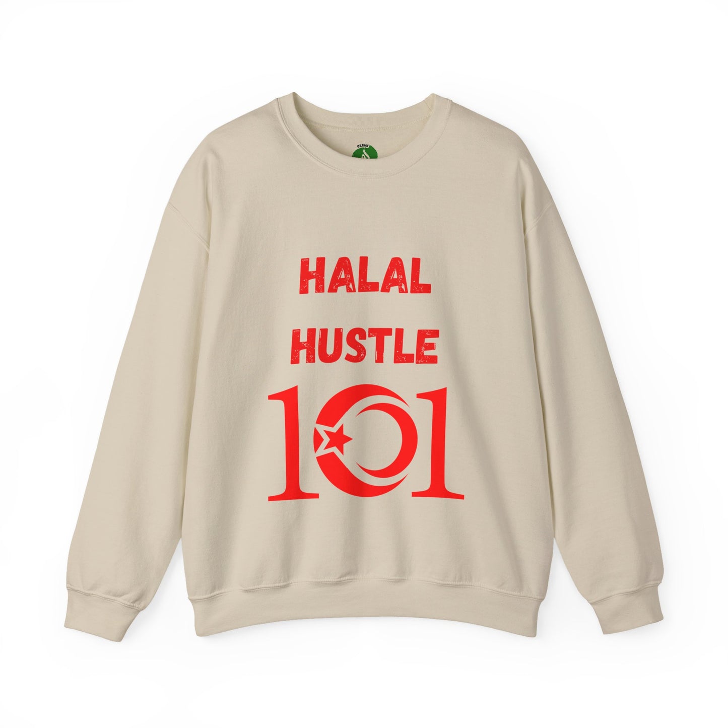 Halal Hustle 101 Unisex Crewneck Sweatshirt