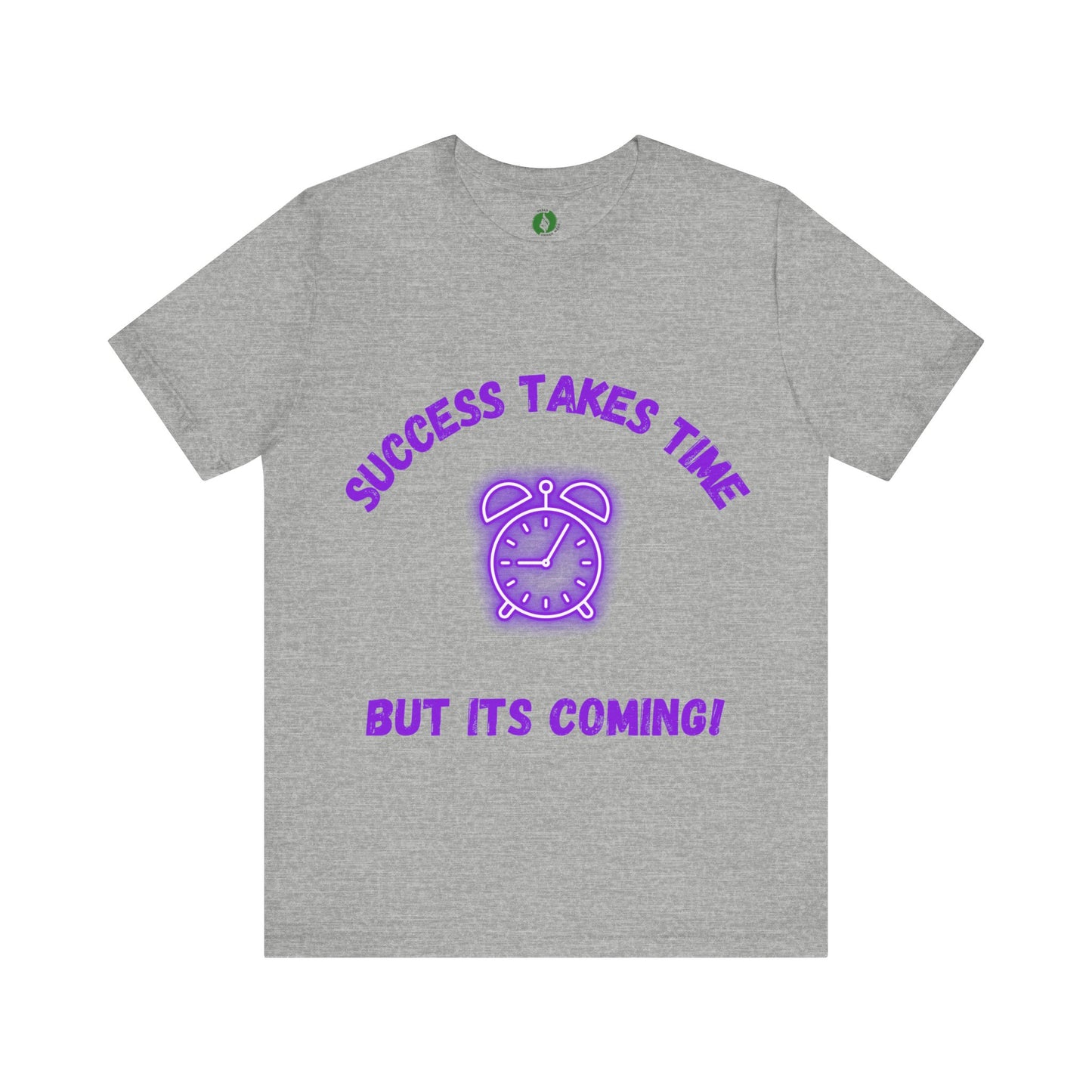 Success Takes Time Tee - Motivational Clothing Unisex Short Sleeve T-Shirt