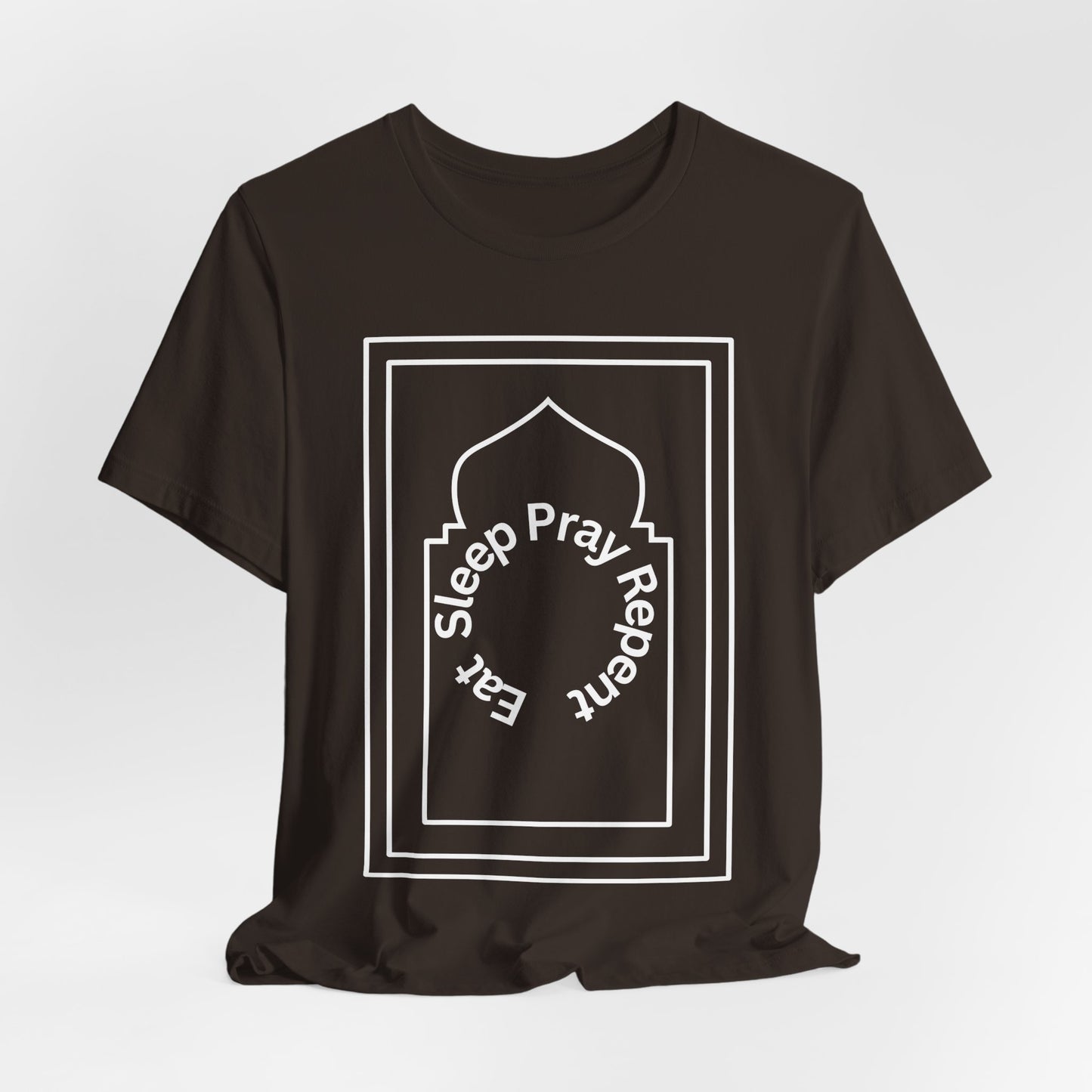 Inspirational Unisex Tee - 'Sleep Pray Repeat'