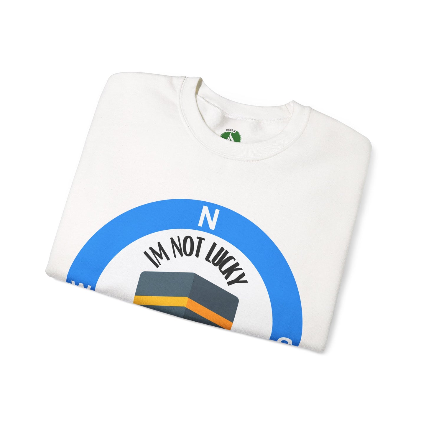 I'm Not Lucky, I'm Guided! Unisex Crewneck Sweatshirt Halal Fashion Sweat Shirt