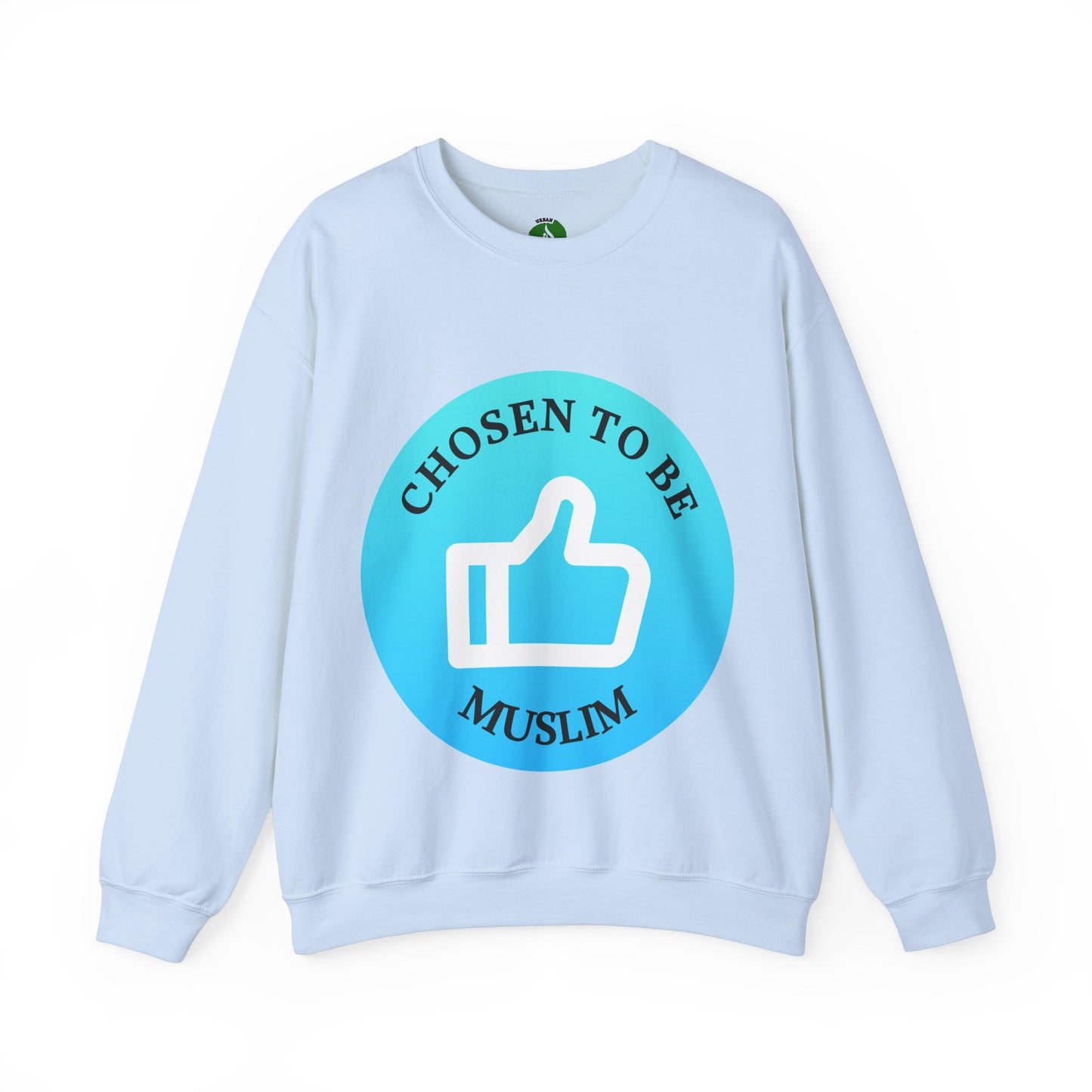 Chosen to Be Muslim Crewneck Sweatshirt - Unisex Heavy Blend Islamic Streetwear Sweat Shirt