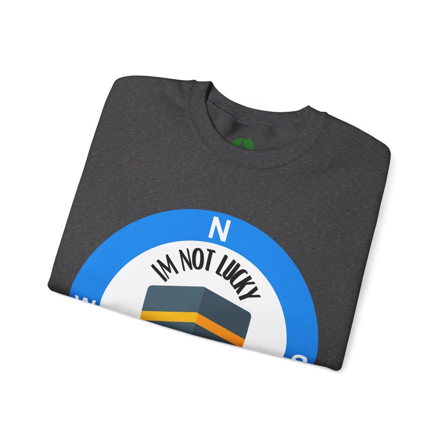 I'm Not Lucky, I'm Guided! Unisex Crewneck Sweatshirt