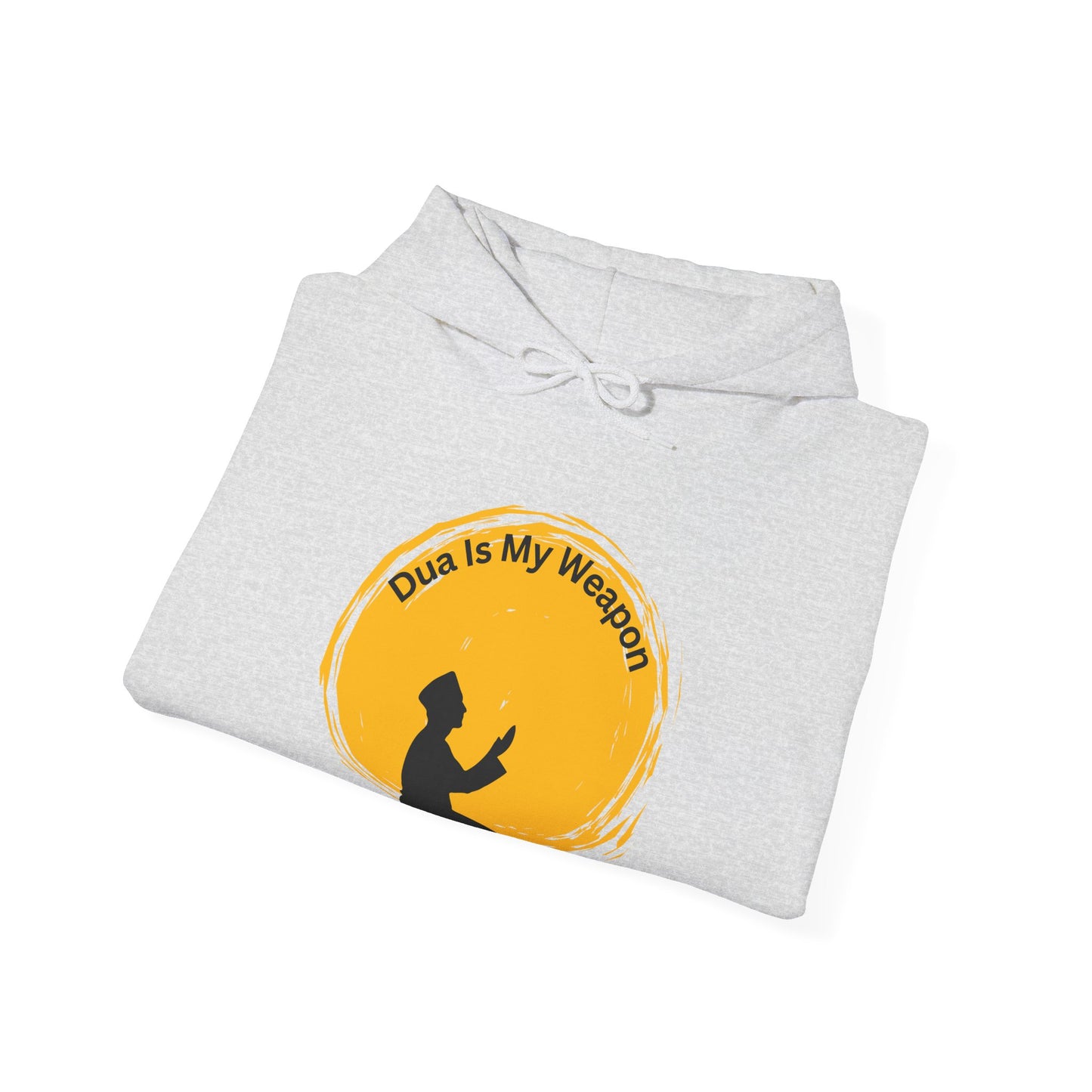 Inspirational Prayer Hoodie - "Dua Is My Weapon" - Unisex Heavy Blend™ Muslim Clothing