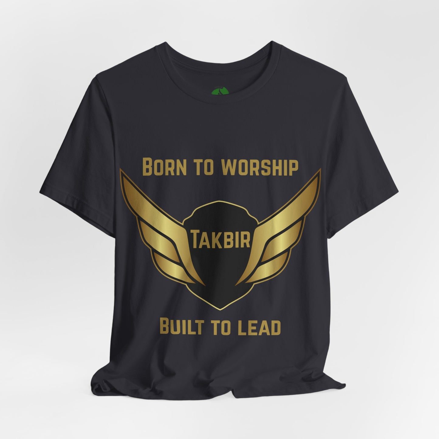 Inspirational Unisex Short Sleeve Tee - 'Born to Worship'