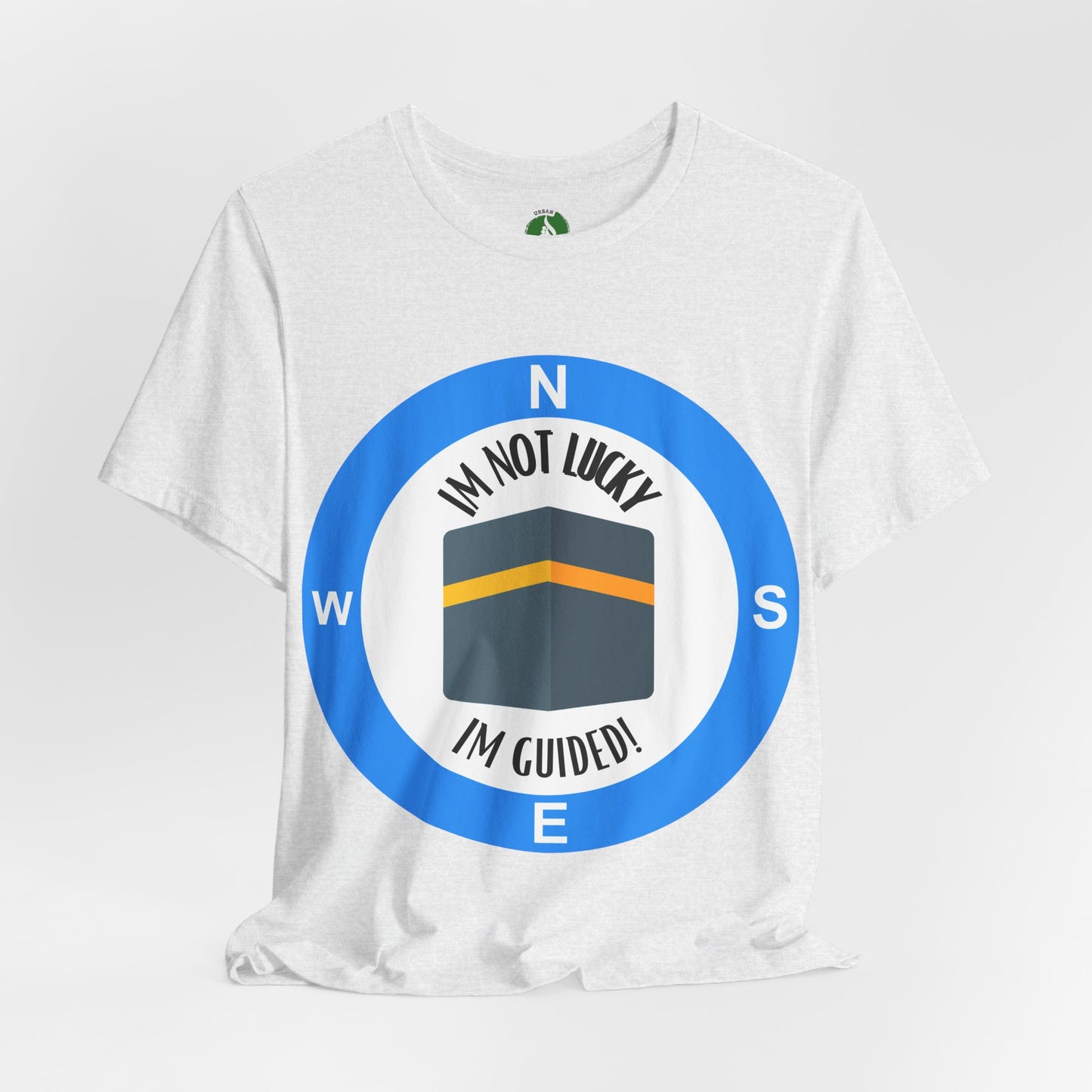 Guided Journey Unisex Jersey Tee - Inspirational Compass Design