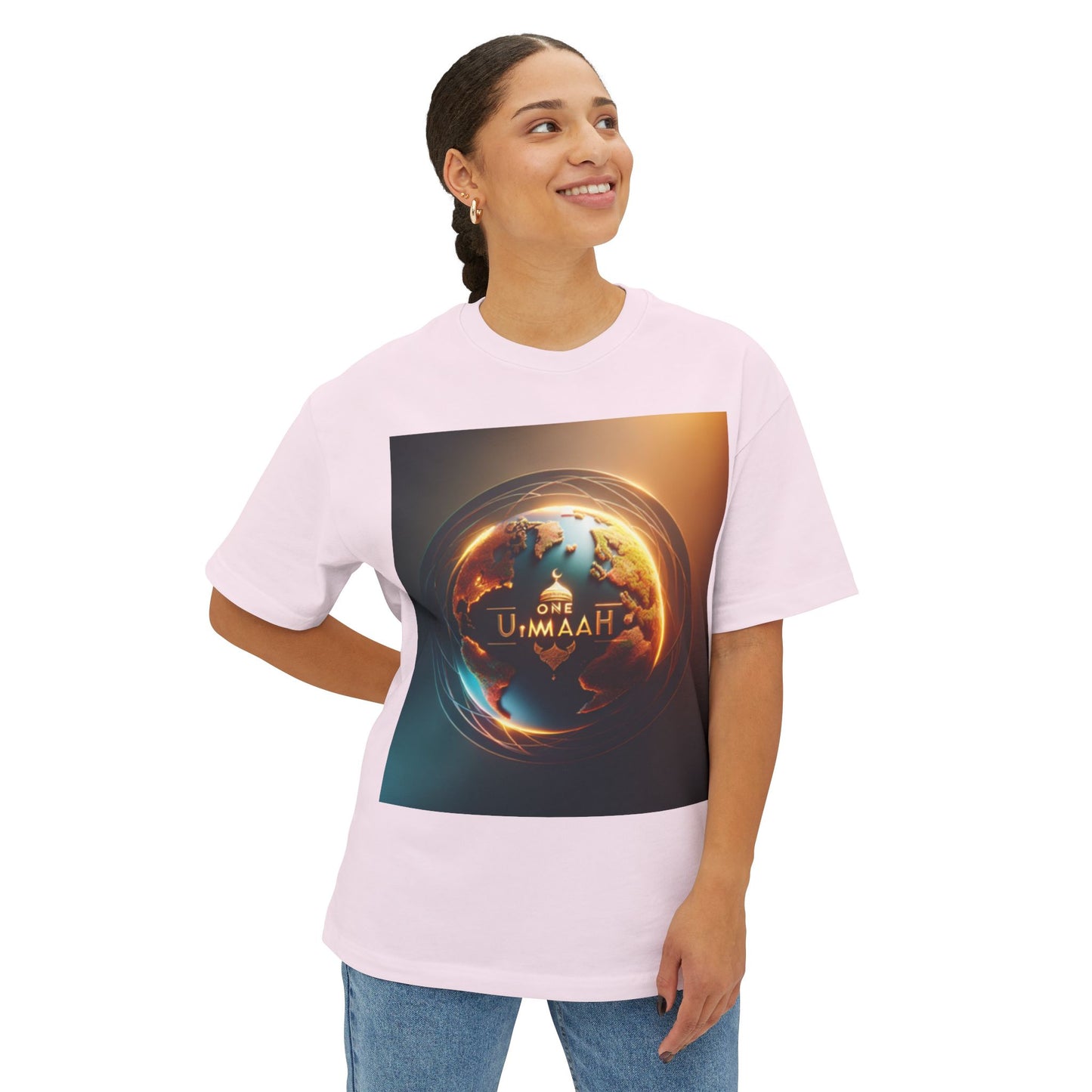 Unisex Oversized Boxy Tee Islamic Clothing
