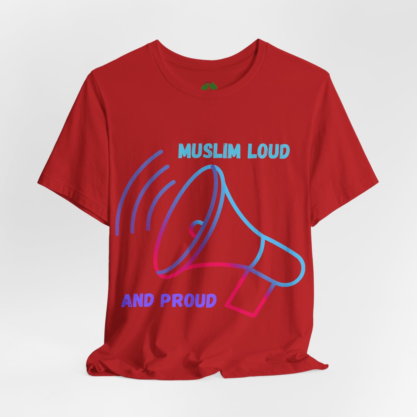 Muslim Loud and Proud Unisex Short Sleeve Tee