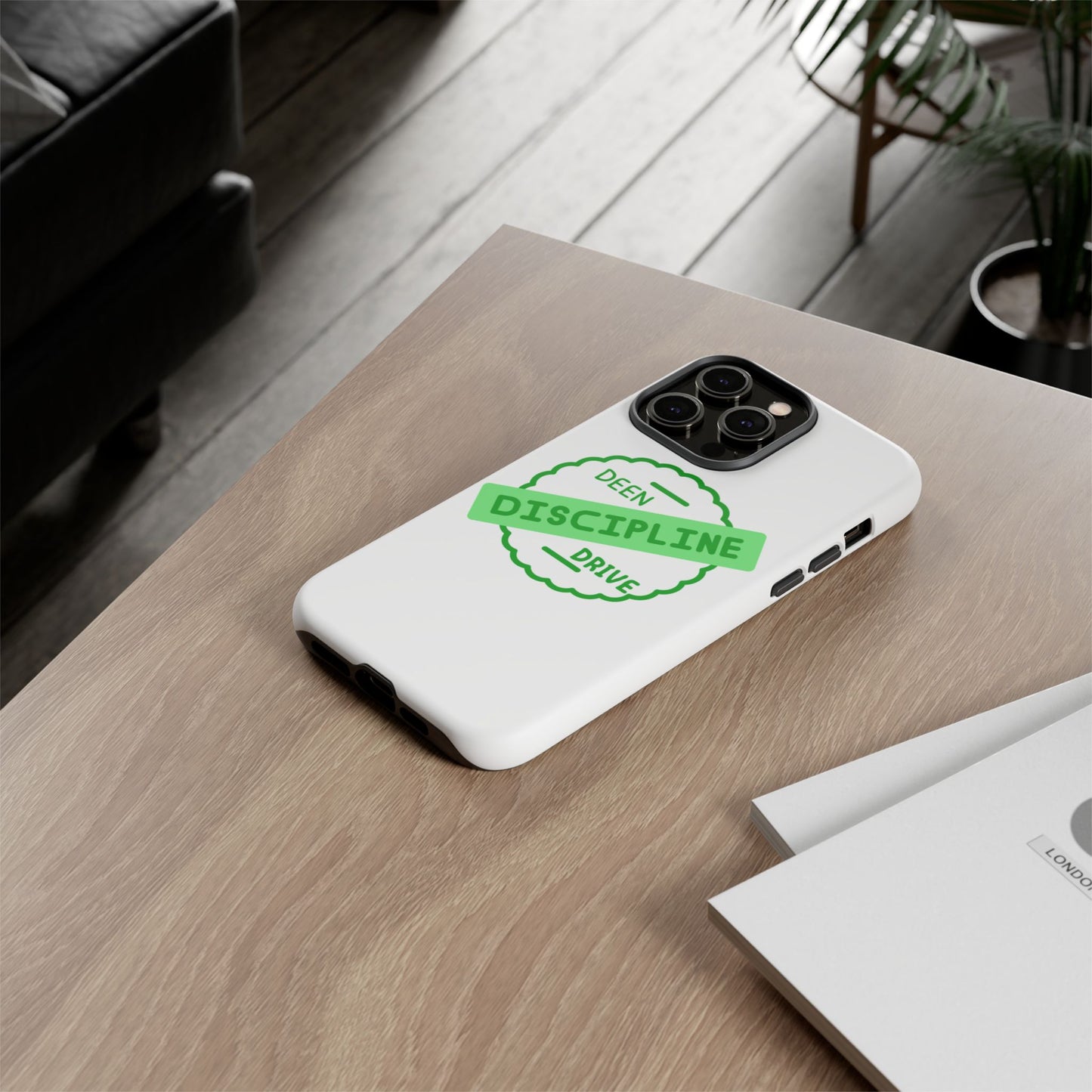 Motivational Phone Case - 'Discipline' Design Muslim Youth Accessories