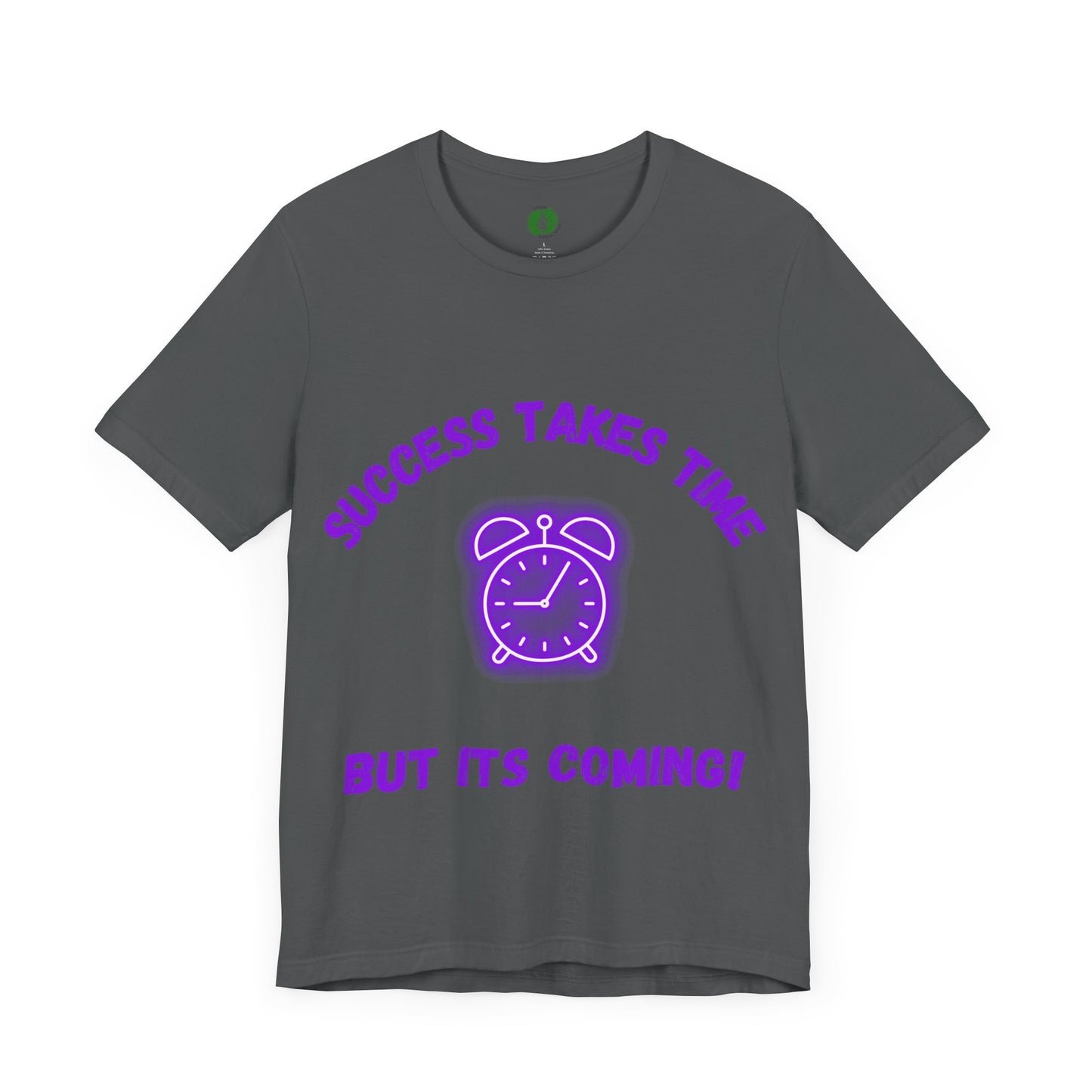 Success Takes Time Tee - Motivational Clothing Unisex Short Sleeve T-Shirt